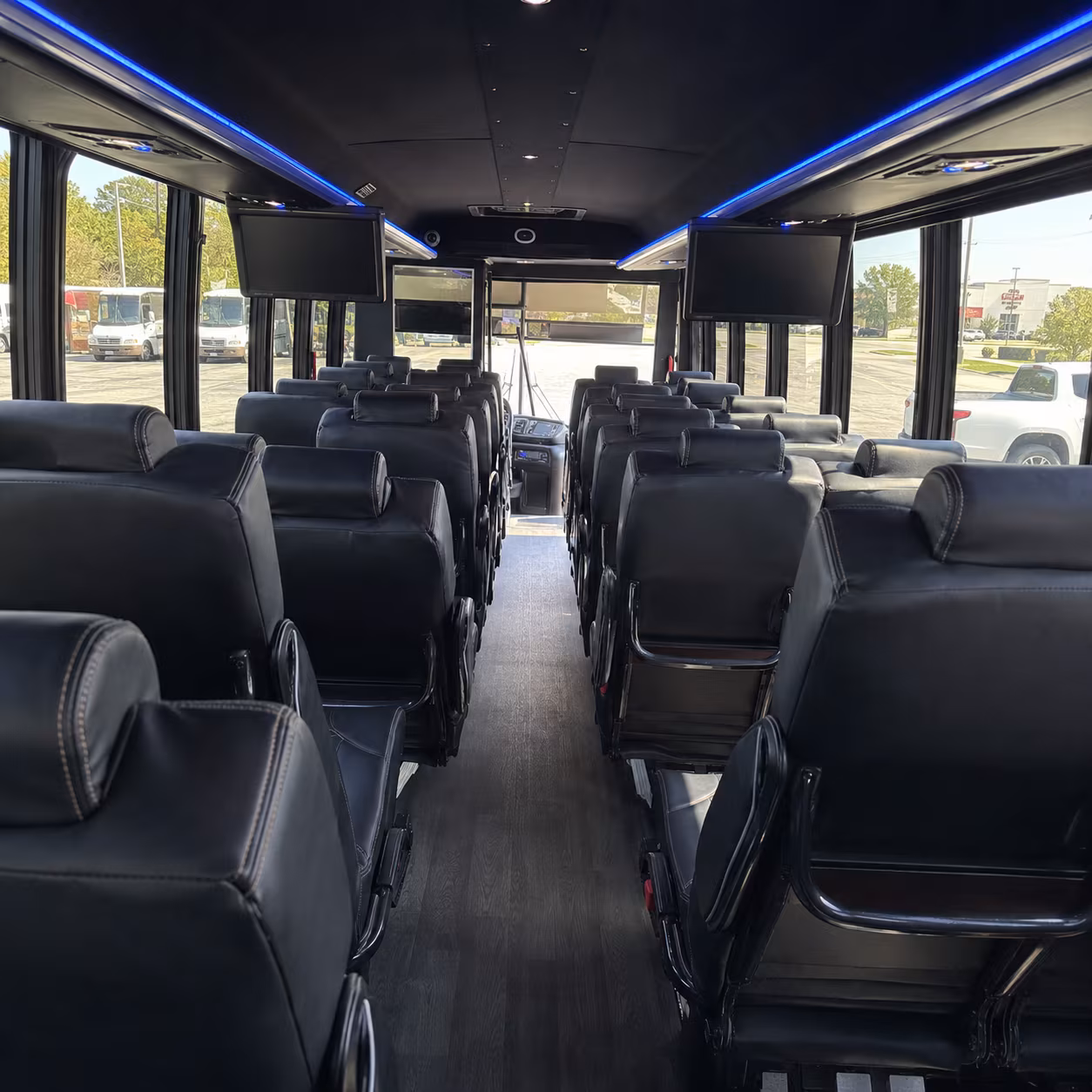 port st lucie school event transportation onboard seating